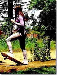 Fake na parada: fake de costas